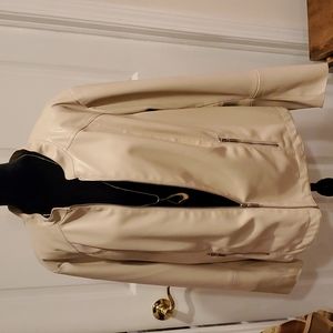 Alfani vegan leather moto jacket